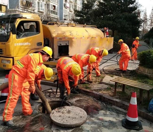 南坤镇市政管道清淤